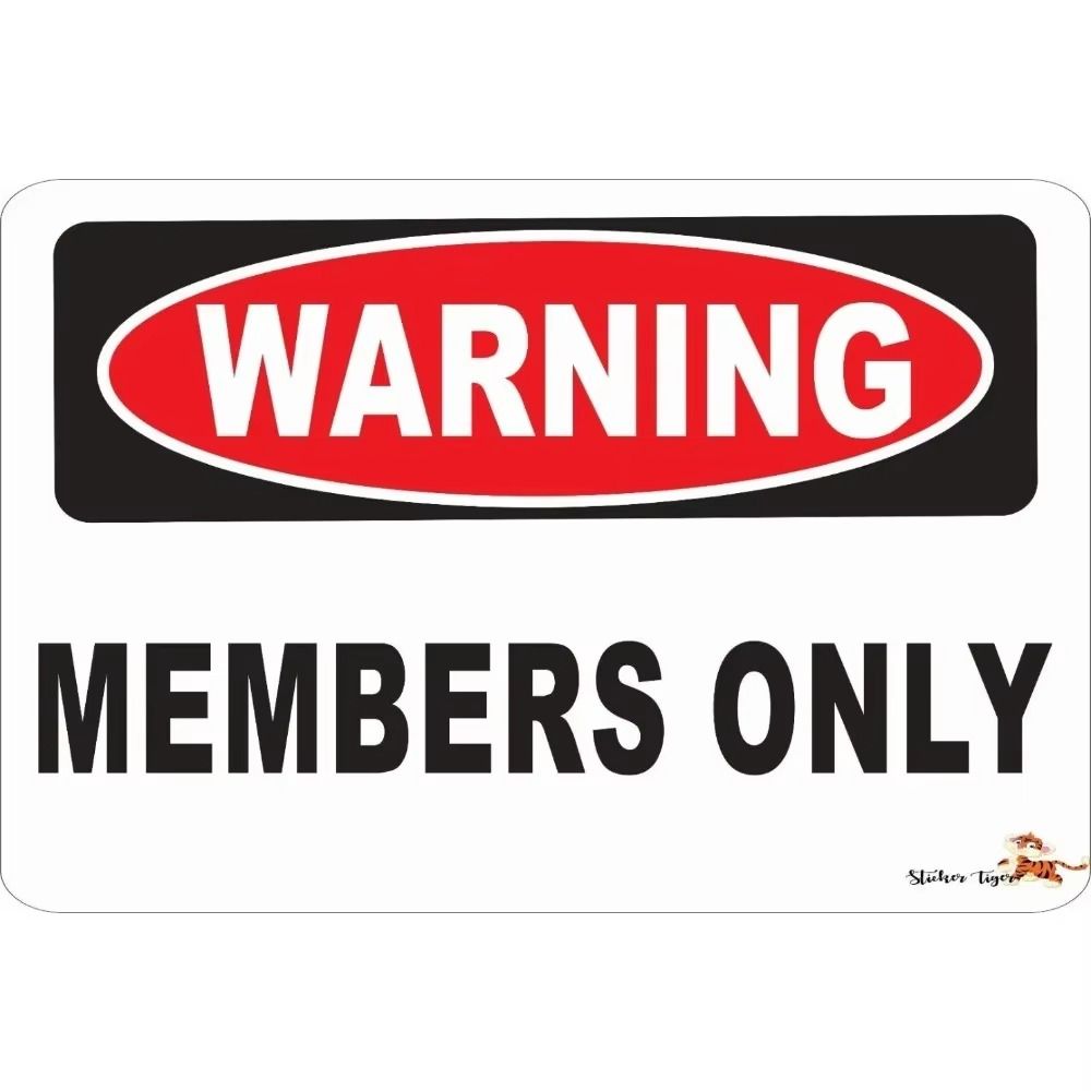 Retro Horror Comedy Metal Sign - No Entry Warning Plaque 20x30cm for Home Garage Bar Decor