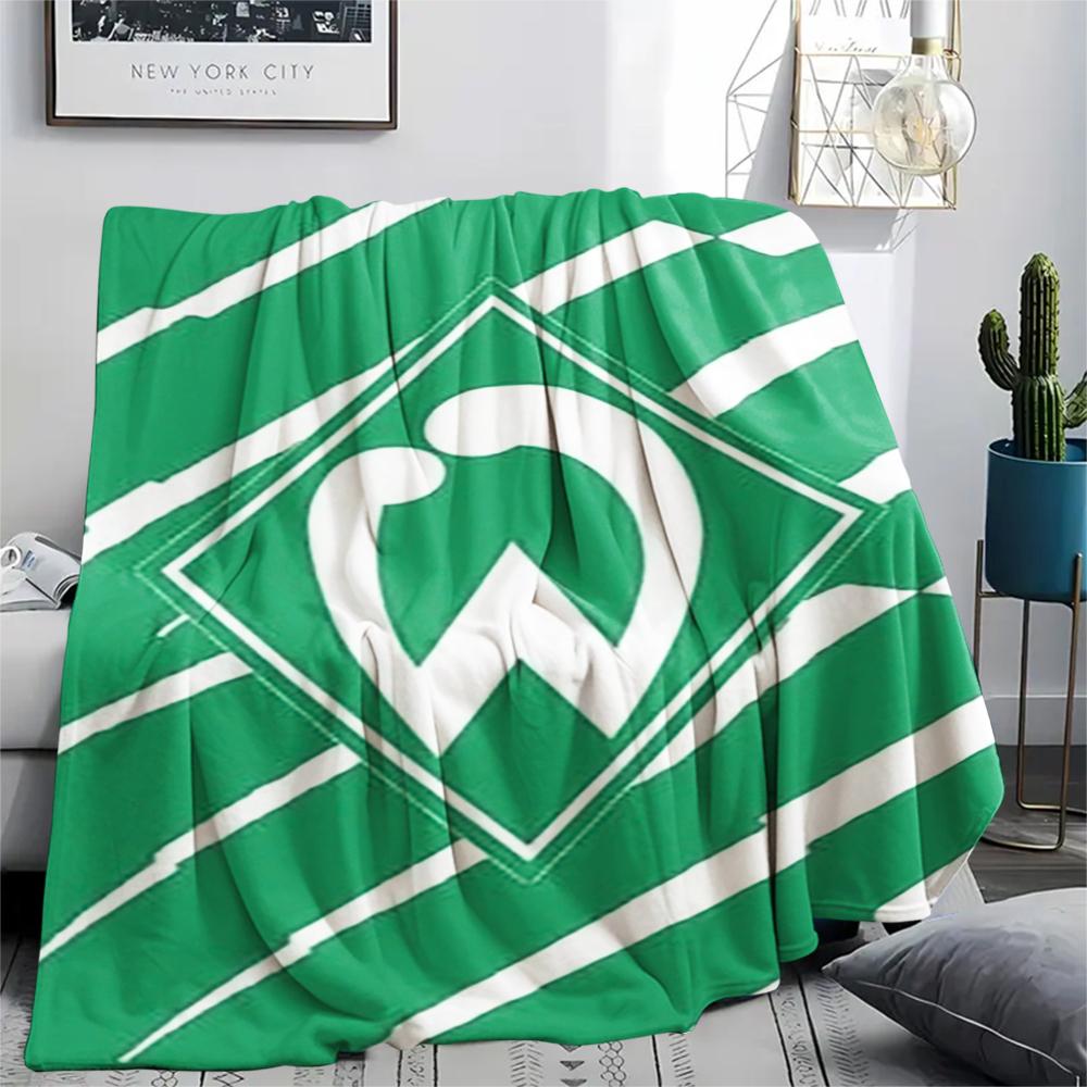 1pc Bremen Germany Print Flannel Blanket, High Quality Comfortable for All Seasons, Home Decor, Warmth and Comfort, Perfect for Christmas Gifts20