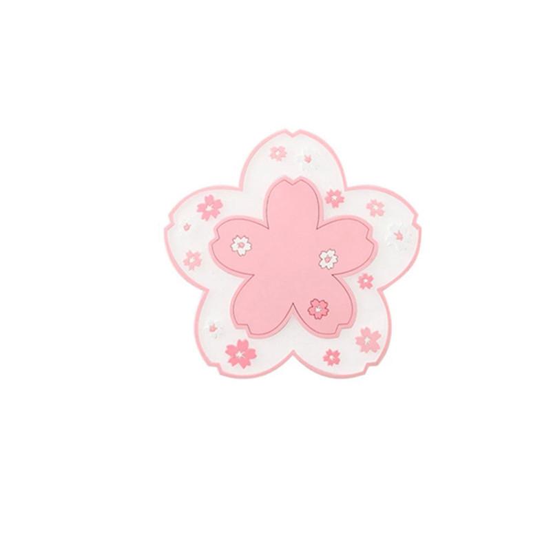 Sous-verres Isolation Thermique Porte-casserole en Forme de Fleur Tapis pour Tasses Accessoires de Cuisine