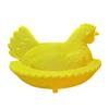 Chicken Sponge Holder for Kitchen Sink 3D Printed Hen Shaped Sponge Caddy Sink Organizer with Draining Hole for Bathroom Kitchen