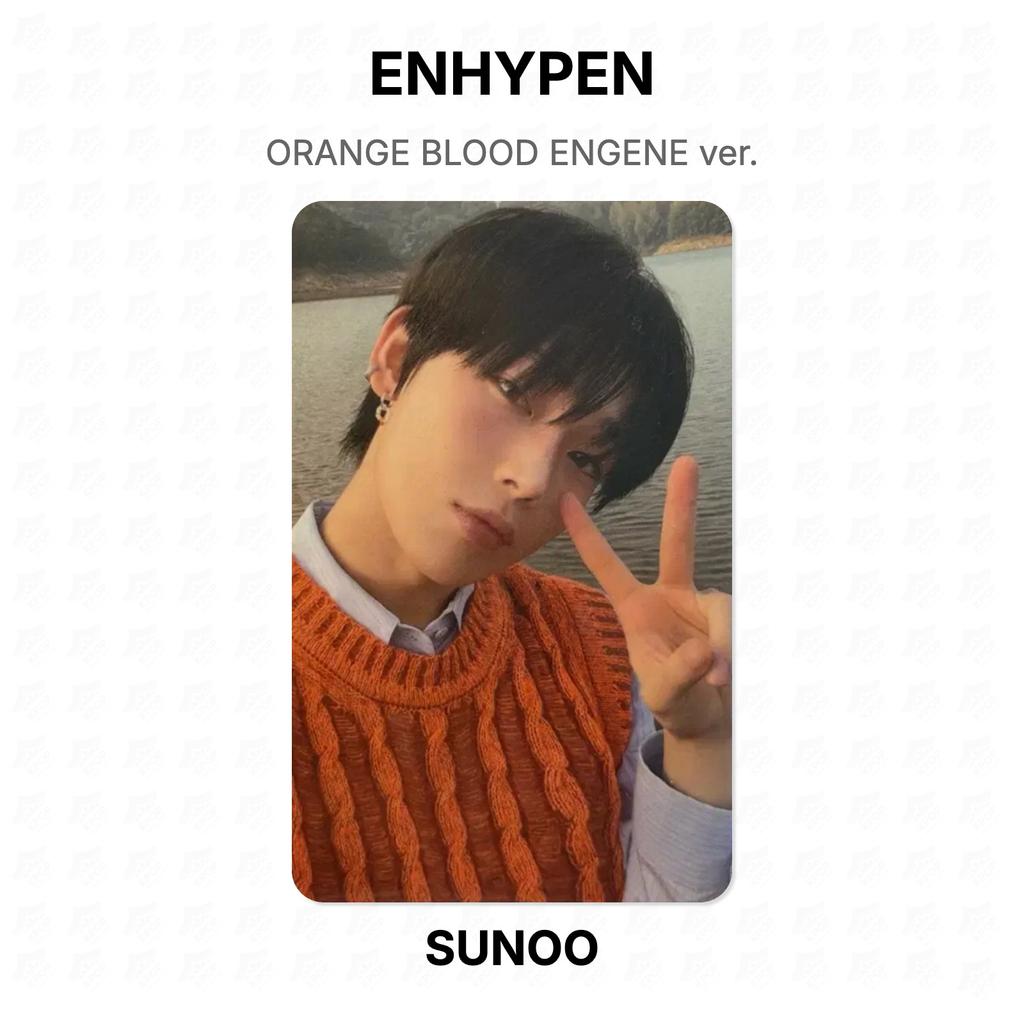 ENHYPEN ORANGE BLOOD ENGENE ver. Official Photocard