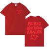Dani Fernández "Me Has Invitado a Bailar" Lyric Print Oversized T-Shirt Women And Men Comfortable Fashion T-Shirt