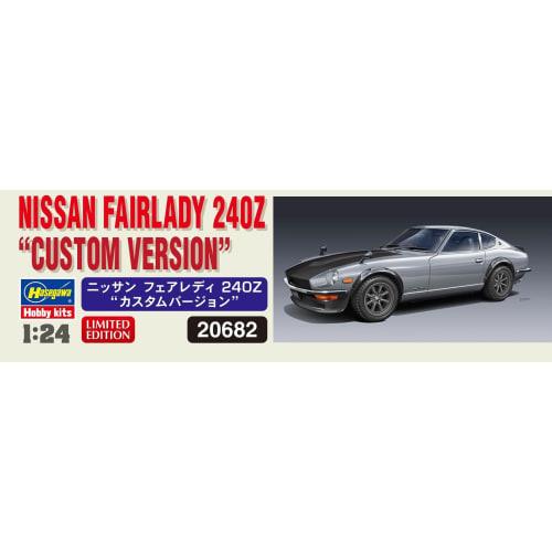 Hasegawa 1/24 Nissan Fairlady 240Z Custom Version Plastic Model Kit 20682