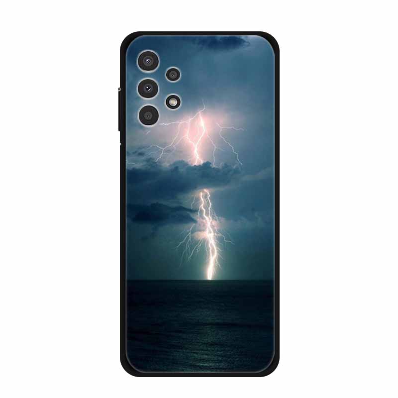 

For Samsung Galaxy A73 Case A53 A33 5G A23 Soft Bumper Black Silicone Back Cover for Samsung A53 5G Phone Cases Cartoon Coque Samsung A73 5G