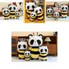 Adorable Bee Panda Plush Toy Soft And Huggable Companion For Kids And Girls