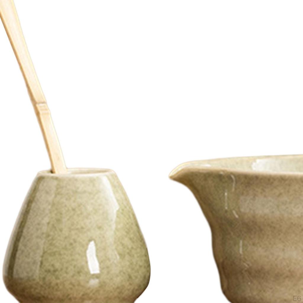 Japonská sada Matcha ručně vyráběná slavnostní čajová miska s nalévacím hrdlem pro pokoj