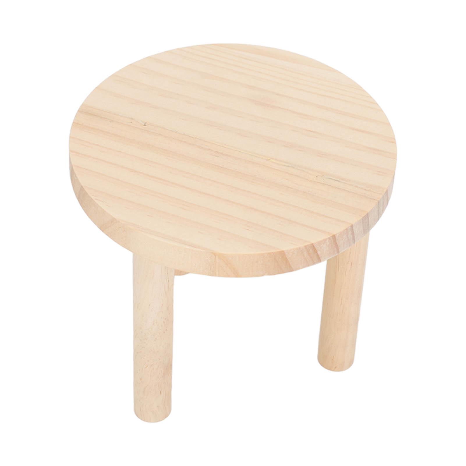 Деревянная игровая платформа для хомяка из сосны, круглая платформа для стояния хомяка, для золотистого хомяка, цветущей ветки, крысы