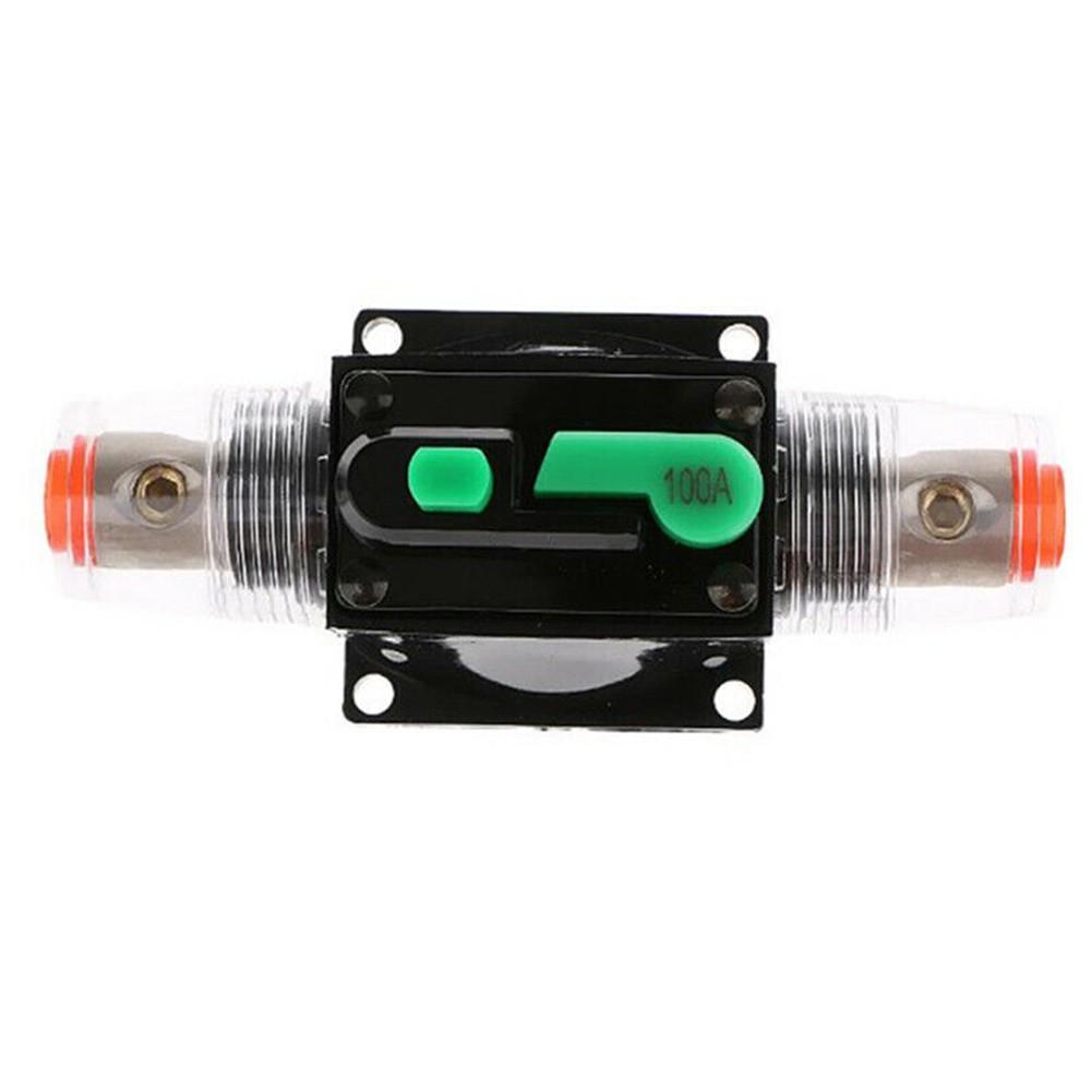 DC 12V-48V 100A Home Solar System Waterproof Circuit Breaker Reset Fuse Inverter