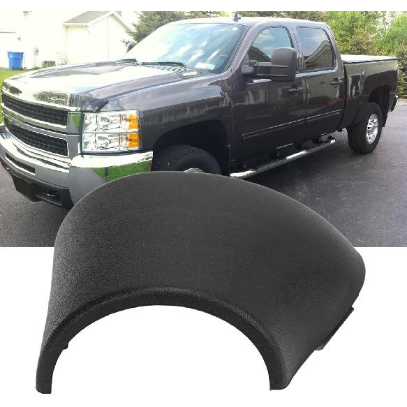Driver Side Door Mirror Cover,Car Trailer Tow Mirror Hinge Cover,Door Side Mirror Hinge Cover 25861018 Replacement Compatible Compatible for