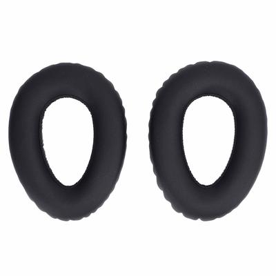 2PCS Coussinets d'écouteur Cuir Protéiné Éponge Coussinets de Casque Remplacement pour PXC480 PXC550 MB 660 UC Noir