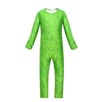 Cosplay-Anzug W Grinch hat Weihnachten gestohlen grünhaariger Cosplay-Anzug TheGrinch Ganzkörper-Strumpfhose