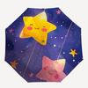 1pc Starry Night Automatic Open/Close Umbrella Compact Folding Umbrella, All-Season Portable Umbrella for Women/Men F1124049
