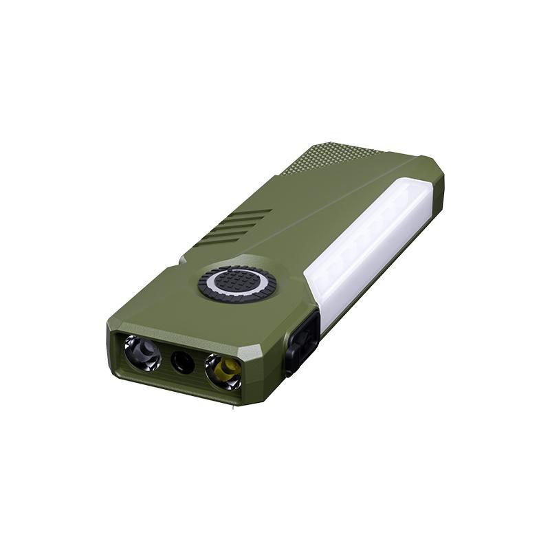Mini USB Rechargeable Flashlight COB LED Work Light with Magnet, Waterproof Portable Torch for Outdoor Camping Repairing