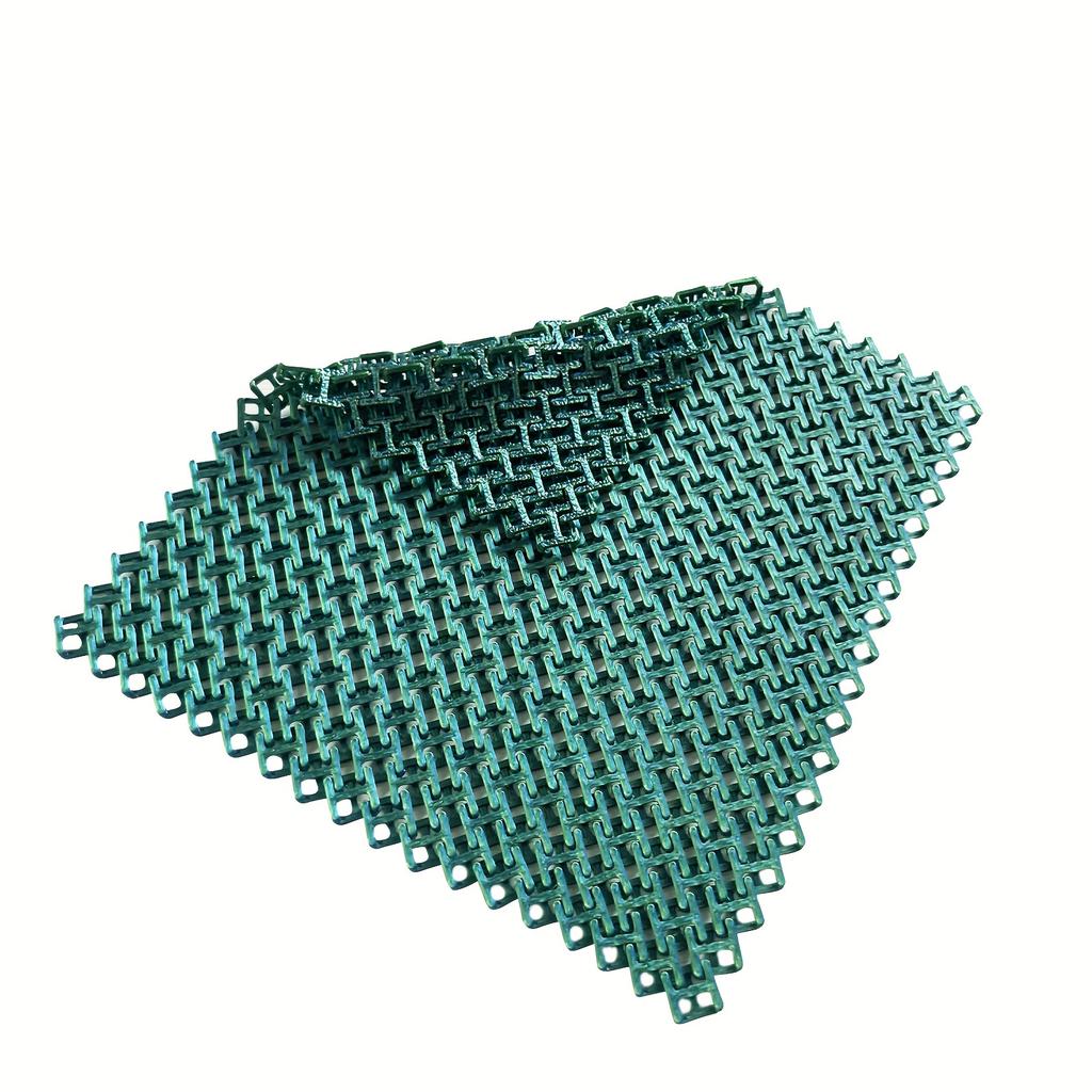 3D Printed Hinged Chainmail Non-slip Surface Decompression Relaxation Toy