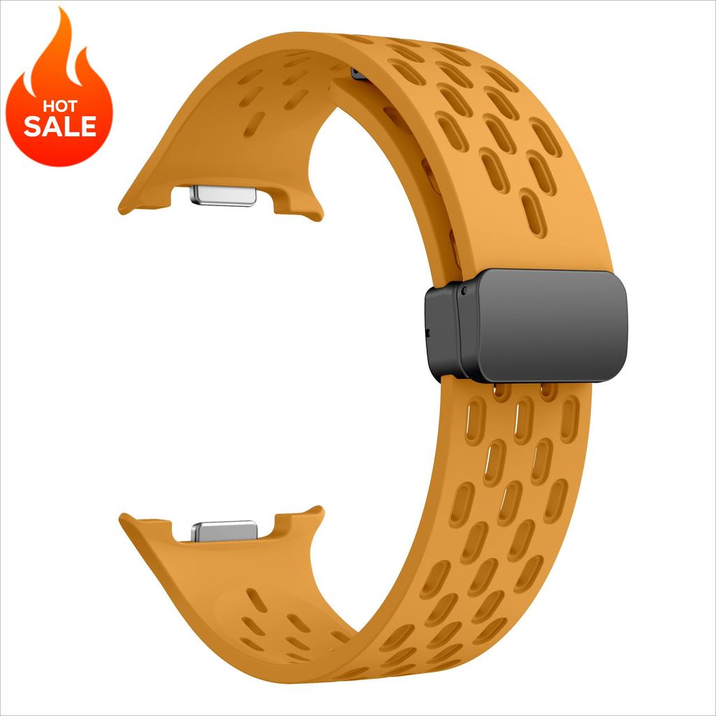 No Gaps Silicone Magnetic Strap for Samsung Galaxy Watch 8 7 6 5 4 40mm 44mm 8Classic Sport Band for Galaxy Ultra 47mm Bracelet