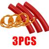 Car Motorcycle Wheel Guard Rim Protectors Red Bicycle Car Wheel Rim Protector Tyre Changer Guard Tire Change Protection Tool