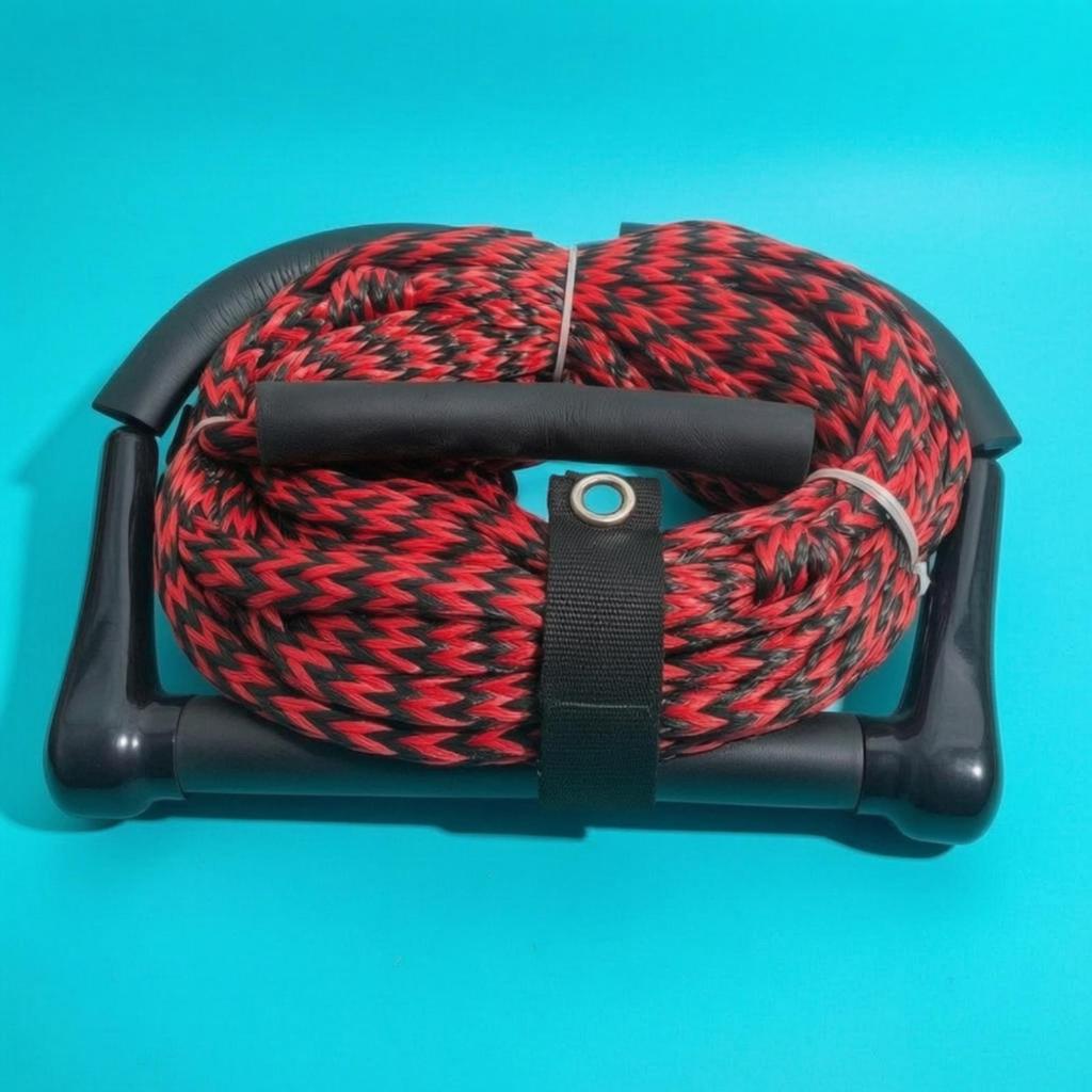 Tow Rope with Two Grips Performance Grip Water Ski Padded for Boating