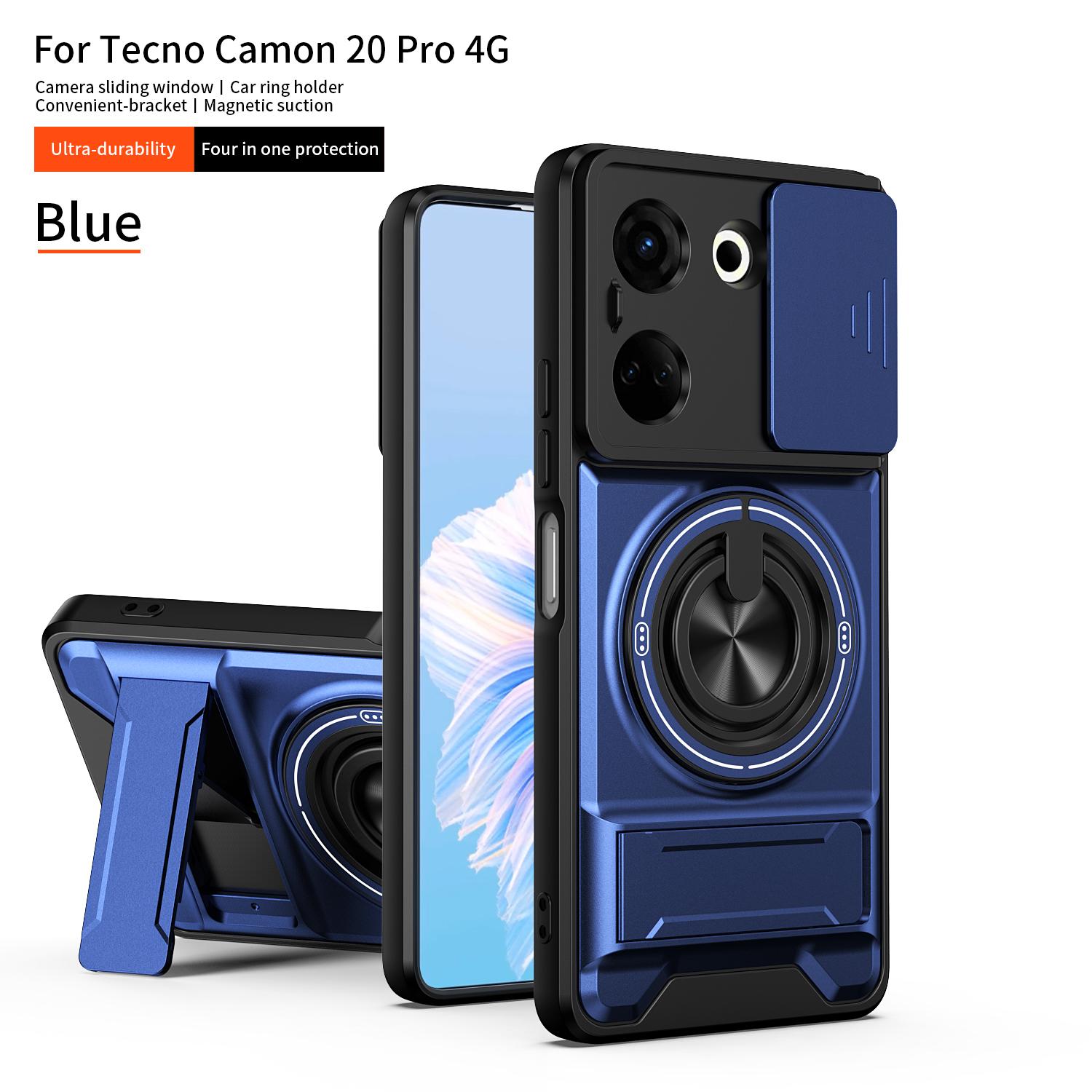 

Для Tecno Camon 20 Pro 4G Чехол Tecno Camon 20 Обложка Магнитный держатель-книжка Magsafe Защитный чехол-броня с защитой камеры Tecno Camon 20
