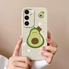 Case For Samsung S24 Plus Ultra Dinosaur Soft Liquid Silicone Lens Protection Anti Choc Cover For Galaxy S 24 S24+ S24Ultra Capa