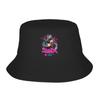 Arcane Jinx Game Bucket Hat  Hawaii Fisherman Caps For Couple Fashion Travel Hiking Sun Hats Foldable Custom Cap