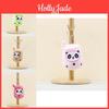 Adorável Chaveiro de Pelúcia Panda em Copo Boneca Fofa Macia de Pelúcia Para Celebração de Casamento