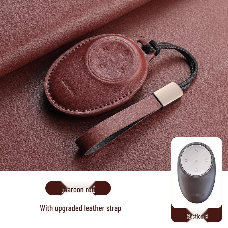 

High-End Genuine Leather Protective Cases & Buckles for Aion RT, UT S Max Plus, VY LX Key Cases - Unisex Design.