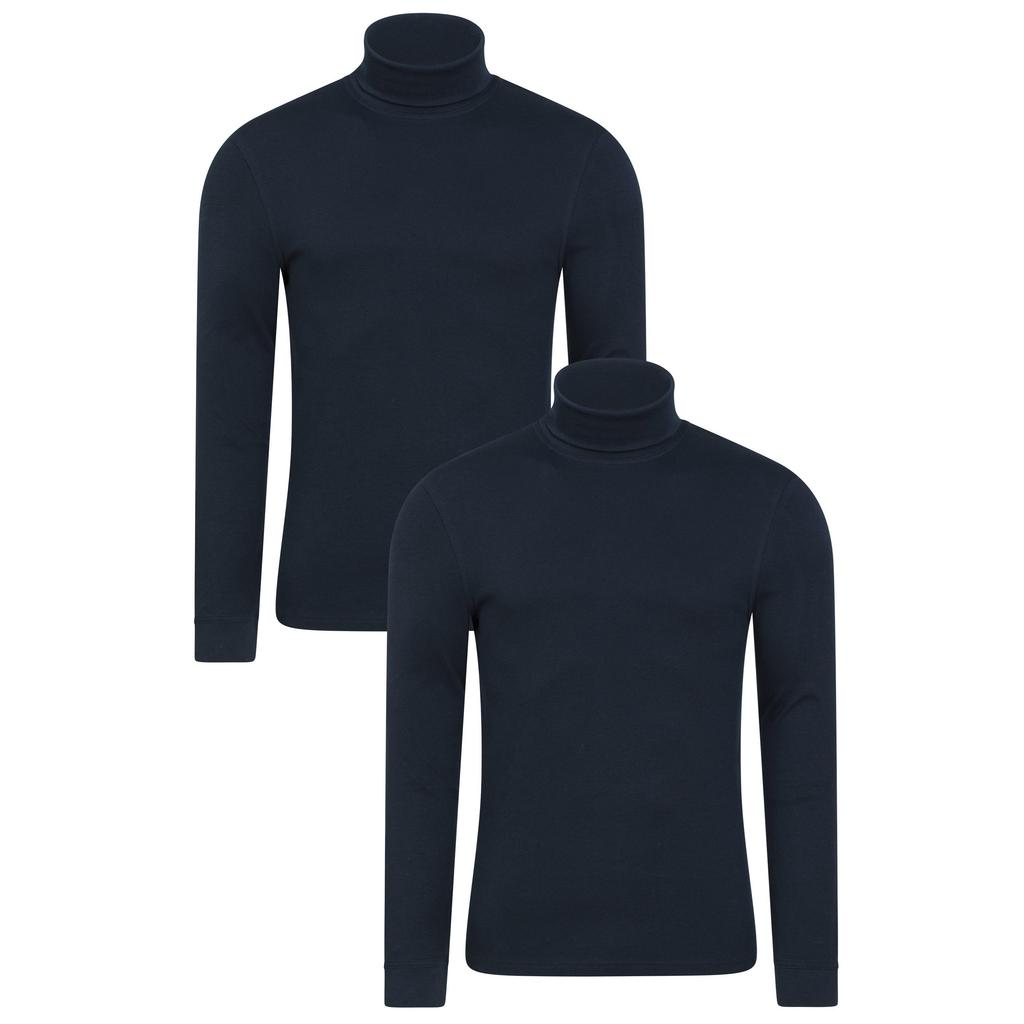 Mountain Warehouse Mens Meribel Thermal Top (Pack of 2)