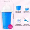 Large Capacity Ice Smoothie & Slushy Shaker Cup for Summer