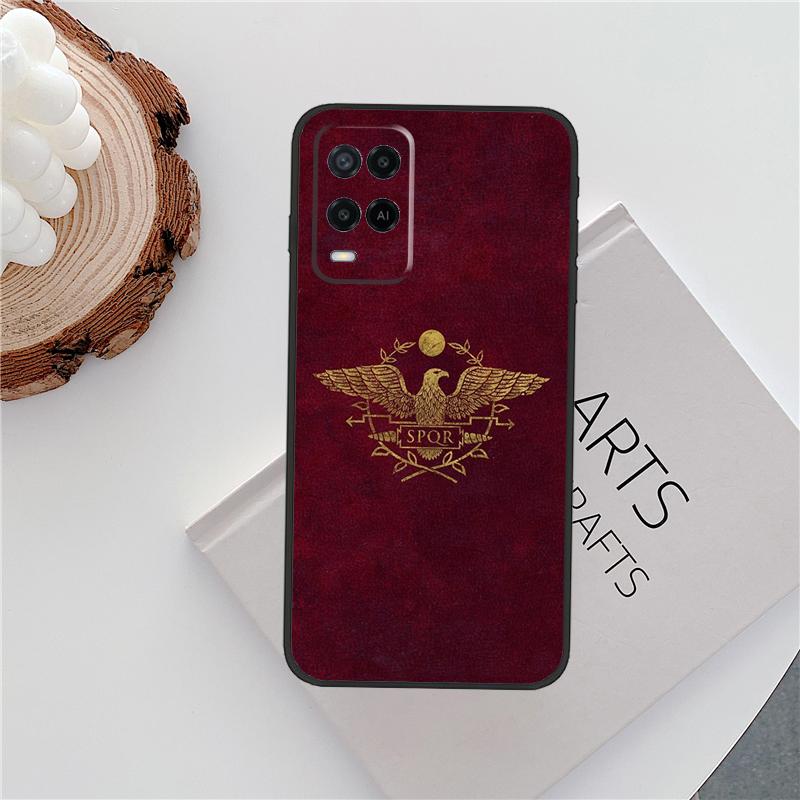 SPQR Roman Imperial Legion Case For Oppo A96 A58 A18 A38 A78 A98 A17 A77 A80 A40 A60 A16 A76 A74 A94 A54 A15 A57S Cover
