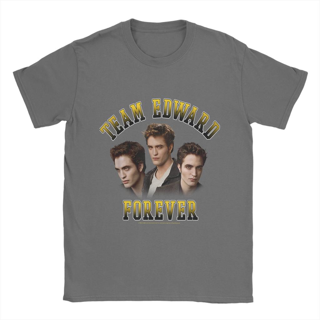 Funny Edward Cullen Pure Cotton T-Shirt For Mens Summer Funny T-Shirts O Neck Leisure Tee Shirt Plus Size Custom Logo Clothes