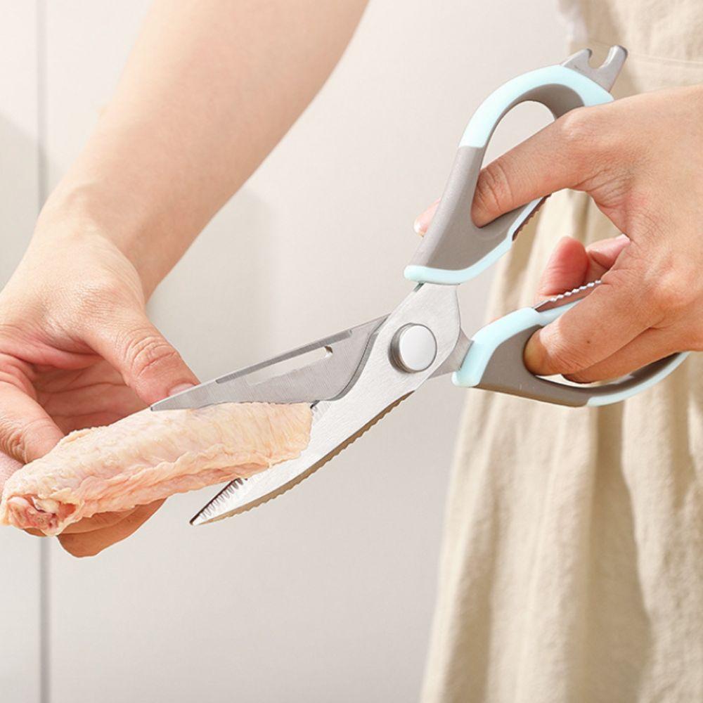 Stainless Steel Chicken Bone Scissor Removable Barbecue Scissor Kitchen Shear  Refrigerator