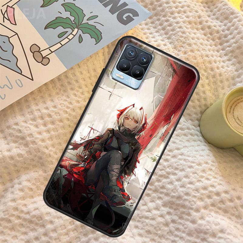 

Чехол с девушкой Arknights для Realme 9 Pro Plus 8i 9i GT Neo 3 2 Master Cover для OnePlus 9 Pro 10 Pro Nord2 9R OnePlus 8Pro