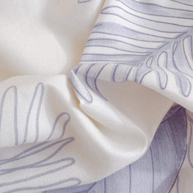 Twill Abraded Thickened Bed Four-piece Set Three-piece Set Bed Sheet Quilt Cover Pillowcase