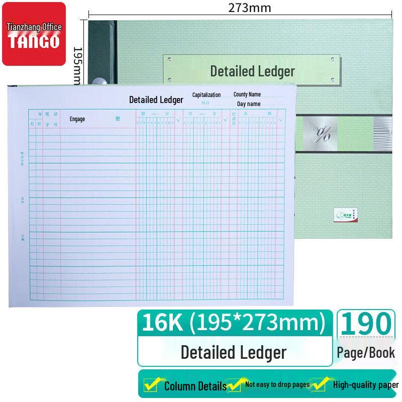 TANGO 16K Accounting Ledgers & Journals