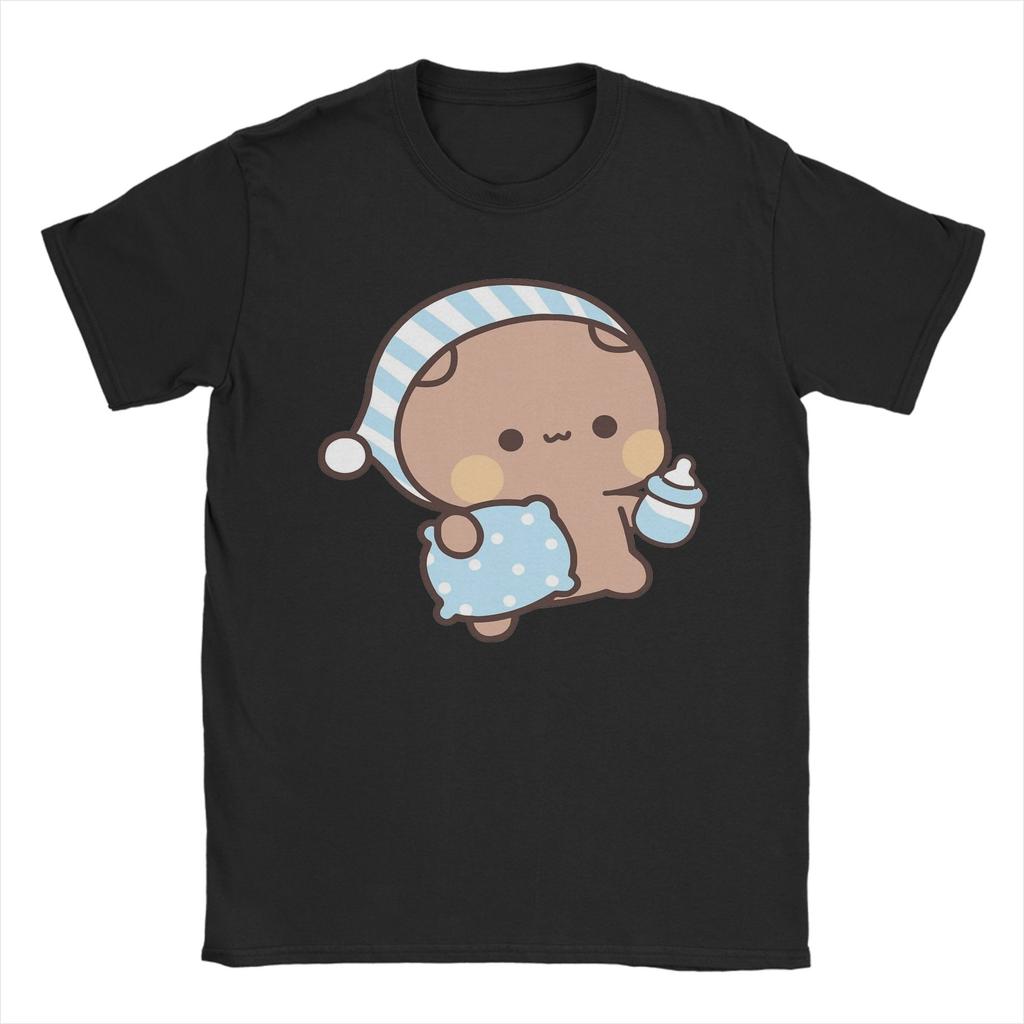 Bubu Is Making Up T Shirts Men Women Pure Cotton Novelty T-Shirts Crewneck Bubu and Dudu Tee Shirt Short Sleeve Tops Adult