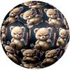 1pc Teddy Bear Power Size 5 Soccer Ball Professional Match Training Football Indoor &Outdoor Sports Ball Training Ball Lightweight Durable y42