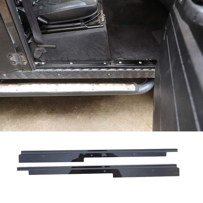 

For Land Rover Defender 2004-2018 Car Inner Threshold Pedal Rear Bumper Foot Plate Trunk Door Sill Guard Trim Car Accessories