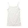Girls' Stretchy Spaghetti Strap Vest - Summer Korean Style, Combed Cotton, Class A Kidswear
