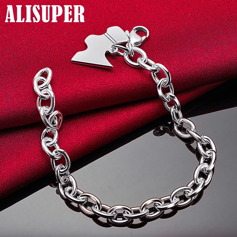Bracelet pendentif chien en argent sterling 925, bijoux