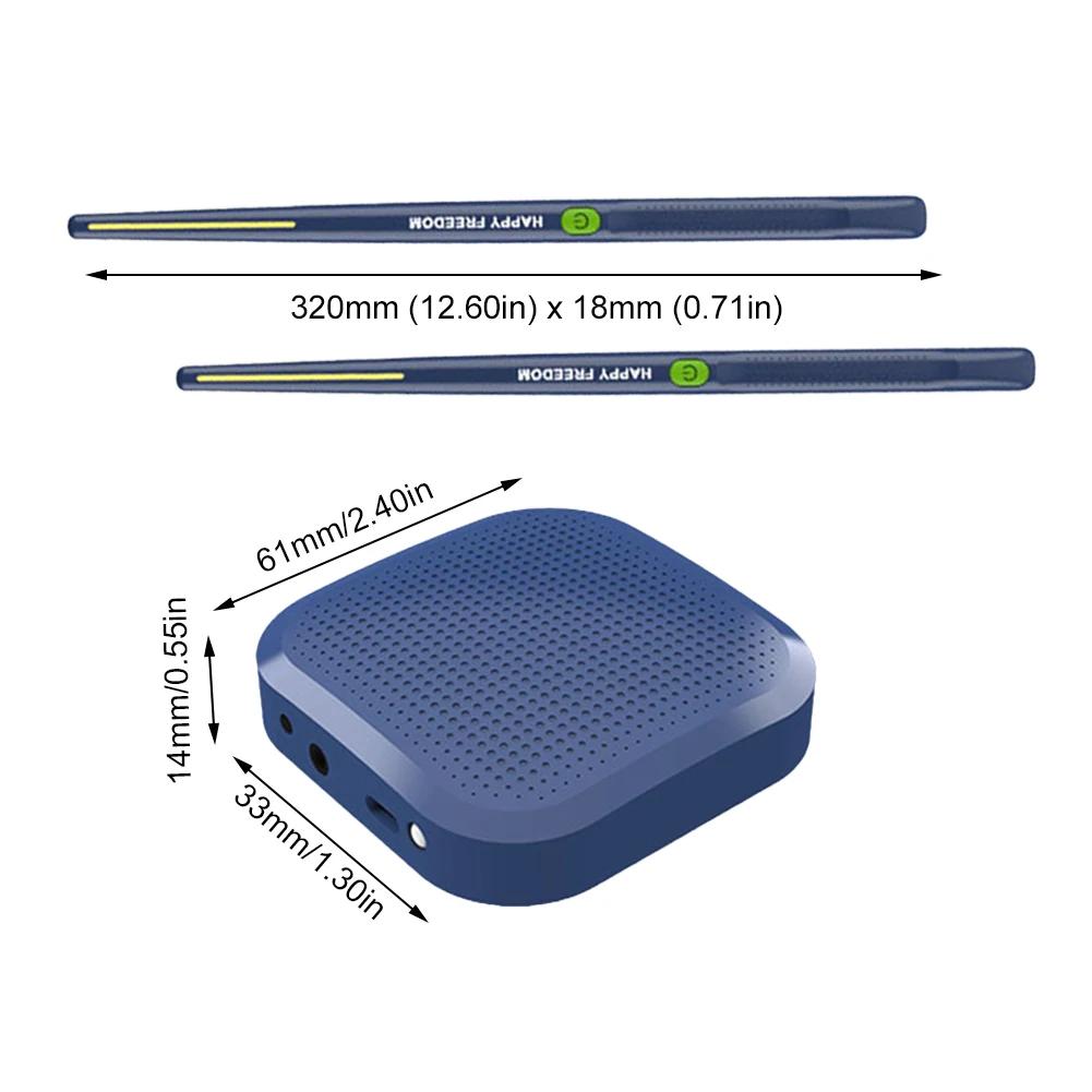 Electric Air Drumsticks Professional Electronic Virtual Air Drum Drumsticks Pedals Virtual Reality Drum Kit Gift for Adults Kids