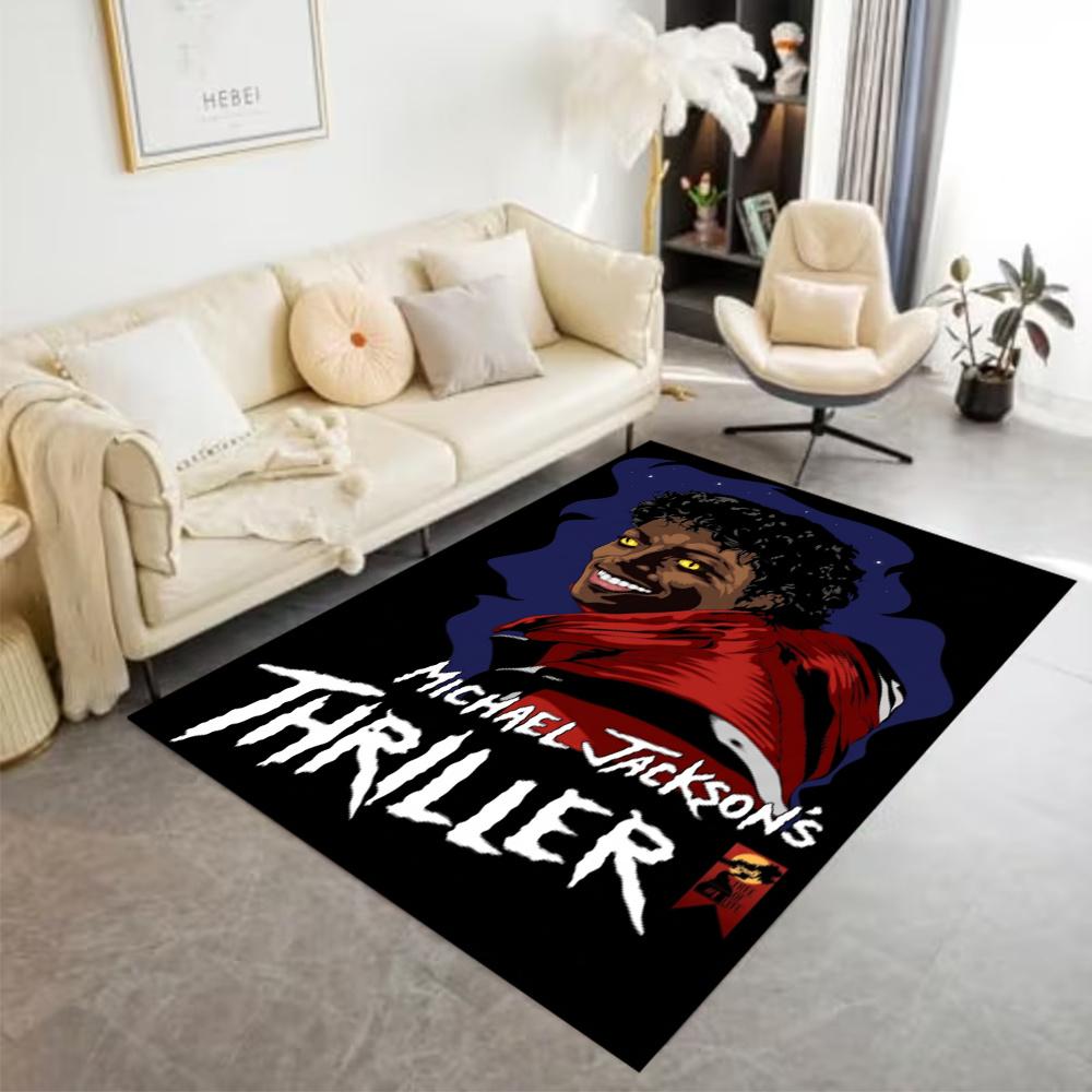 Michael Jackson Pop Art Dance Carpet Design For Balcony Outdoor Playrooms Dining Room Antislip Carpet Decorate Offices Spiritual Gift