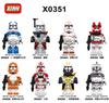 X0351 Military Movie Series Building Block Figures Kids Toy Bagged Tactical Gear Soldier Model Collectible