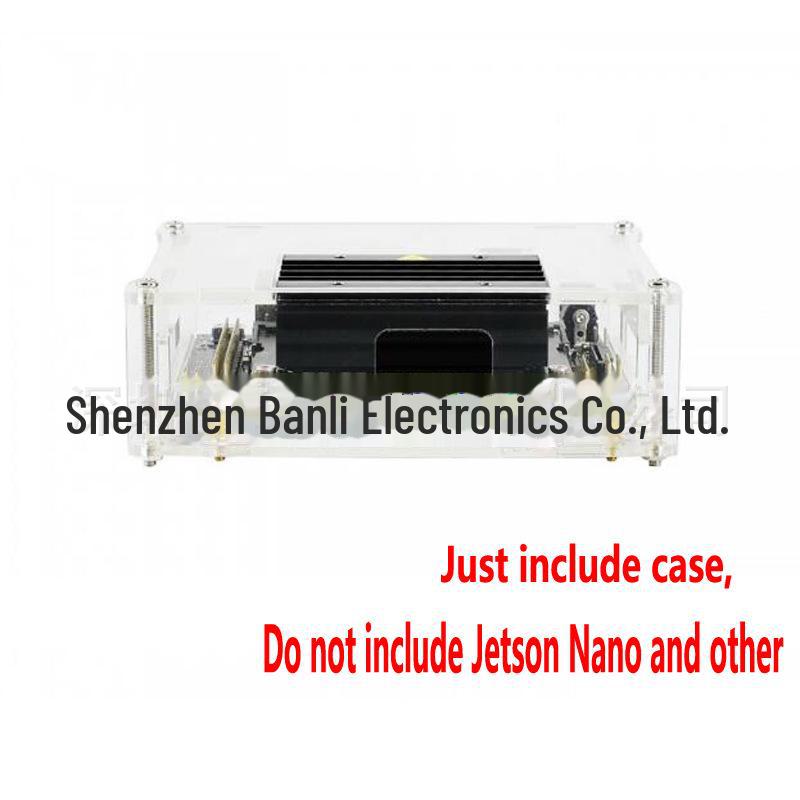 Jetson Nano Acrylic Case Type A with Cooling Fan Compatibility
