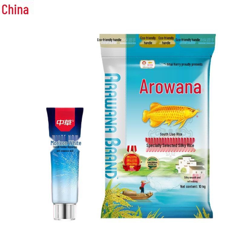 

Зубная паста Zhonghua «Прохладная мята» и набор «Рыба Золотой Дракон» с рисом