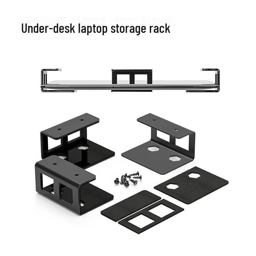Under-Desk Metal Laptop Storage Stand: New Hot-Selling Design