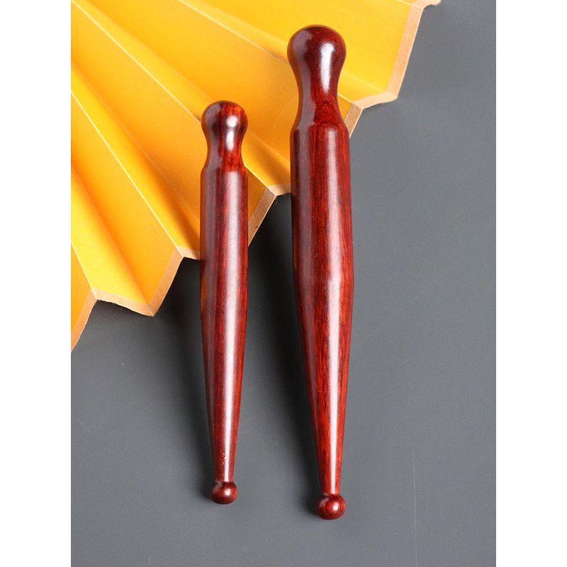 Purple Sandalwood Acupoint Massage Pen, Sandalwood Meridian Stick, Acupoint Stick, Beauty Stick, Foot Massage Stick, Acupoint Meridian Massage