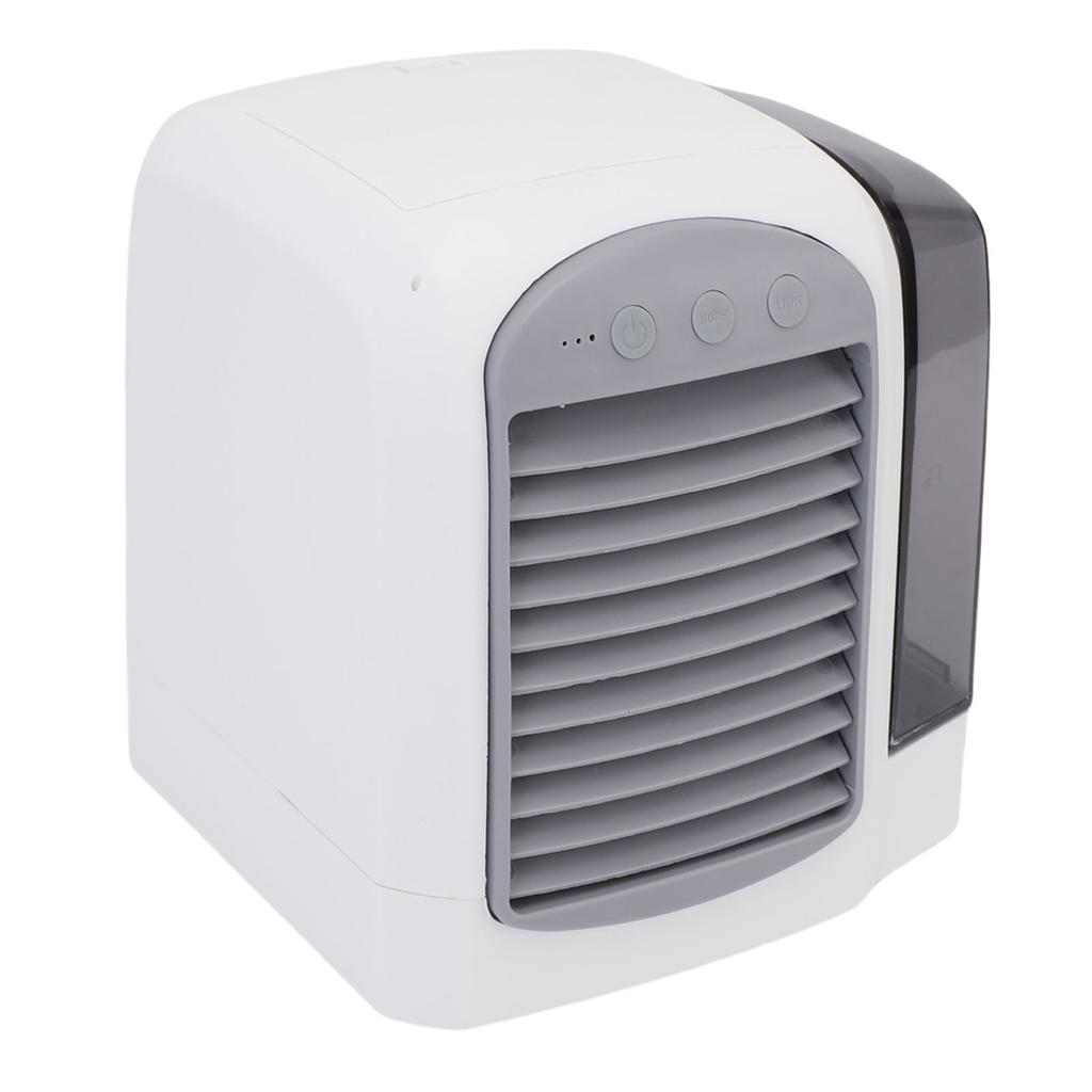 Portable Air Conditioner 380ml 3 Speeds Adjustable USB Mini Air Cooler Desk Cooling Fan for Office Bedroom