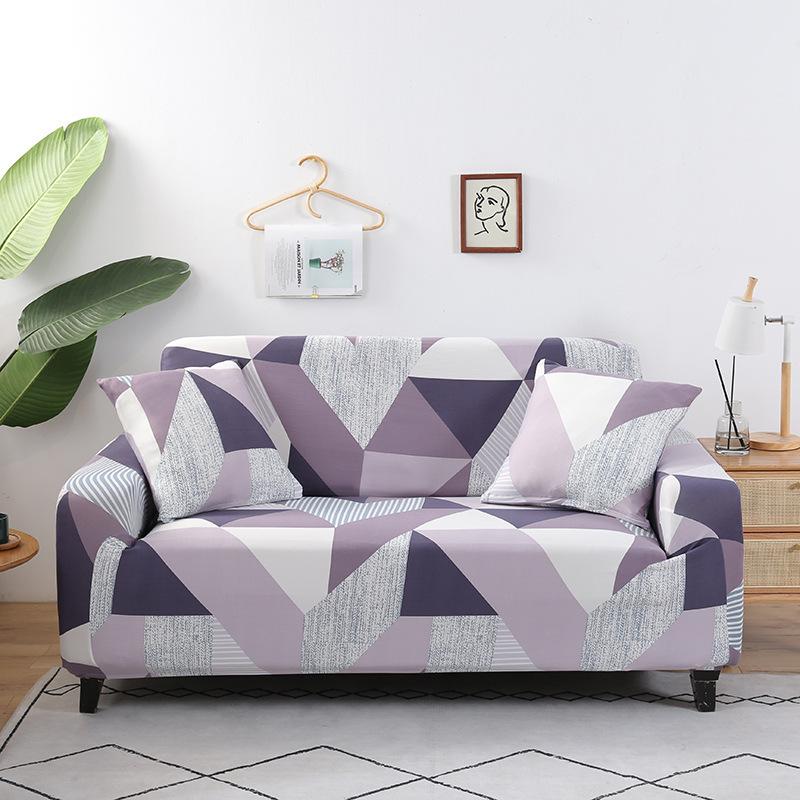 Non-Slip Stretch Sofa Cover All-Inclusive Full Covering Fabric Craft Old-Fashioned Sofa Slipcover for Combination Sofa Cushion