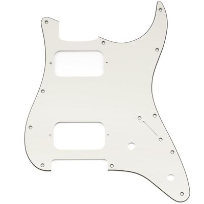 Musiclily Strat Pickguard HH 11-otvorový ST Černý Pro