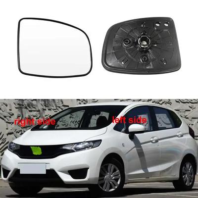 For Honda Fit 2014 -  Car Accessories Outer Rearview Side Mirror Lens Door Wing Rear View Mirrors Glass Without Heating